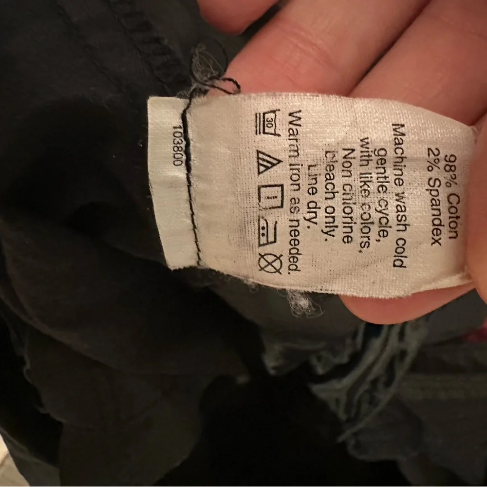 J.Crew Black Café Trouser Straight Leg‎ Pants - Size 0P